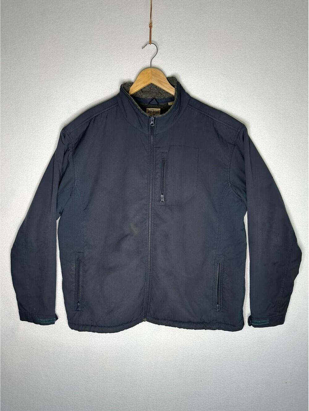 RedHead Navy Utility Zip Up Coat with Pockets Men's XL